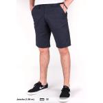 Reduzierte Marineblaue REELL Chino-Shorts mit Knopf aus Baumwolle für Herren für den für den Sommer 