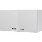 Reduzierte Weiße Moderne Flex-Well Küchenschränke Breite 100-150cm, Höhe 50-100cm, Tiefe 0-50cm 