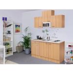 Reduzierte Flex-Well Singleküchen & Miniküchen aus Buche Breite 100-150cm, Tiefe 0-50cm 