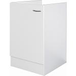 Reduzierte Weiße Moderne Flex-Well Küchenunterschränke Breite 0-50cm, Höhe 50-100cm, Tiefe 50-100cm 