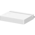 Weiße FLEXA Tablet Halterung Bett aus Holz 