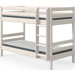 Reduzierte Weiße Moderne FLEXA Etagenbetten aus Holz 90x200 