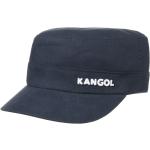 Blaue Kangol Army-Caps mit Klettverschluss aus Baumwolle für Herren Größe XXL 