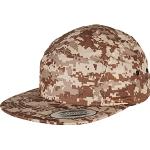 Reduzierte Beige Camouflage Flexfit Army-Caps für Herren Einheitsgröße 