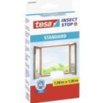 Fliegengitter für Fenster tesa Insect Stop Standard ohne Bohren weiss 100x100 cm