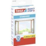 Fliegengitter für Fenster tesa Insect Stop Standard ohne Bohren weiss 110x130 cm