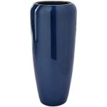 Stahlblaue 34 cm Bodenvasen & Vasen für Pampasgras 75 cm aus Glasfaser 