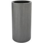 Graue Moderne 41 cm Bodenvasen & Vasen für Pampasgras 41 cm matt 