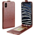 Braune iPhone X/XS Cases Art: Flip Cases klein 