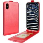 Rote iPhone X/XS Cases Art: Flip Cases klein 
