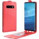 Rote Samsung Galaxy S10 Cases Art: Flip Cases klein 