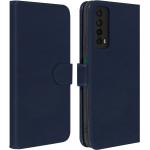 Dunkelblaue Huawei P Smart Cases 2021 Art: Flip Cases aus Kunstleder 