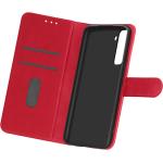Rote Samsung Galaxy S21 5G Hüllen Art: Flip Cases aus Kunstleder 