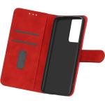 Rote Samsung Galaxy S21 Ultra 5G Hüllen Art: Flip Cases aus Kunstleder 