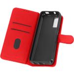 Rote Xiaomi Redmi Note 10 Hüllen Art: Flip Cases aus Kunstleder 