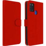 Rote Samsung Galaxy A21s Cases Art: Flip Cases aus Kunstleder 