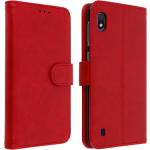 Rote Samsung Galaxy A10 Hüllen Art: Flip Cases aus Kunstleder 