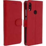Rote Xiaomi Redmi Note 7 Hüllen Art: Flip Cases aus Kunstleder 