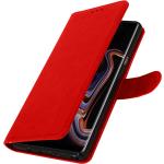 Rote Samsung Galaxy Note 9 Hüllen Art: Flip Cases aus Kunstleder 