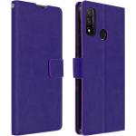 Violette Huawei P Smart Cases 2020 Art: Flip Cases aus Kunstleder mit Ständer 