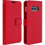 Rote Vintage Samsung Galaxy S10e Cases Art: Flip Cases aus Kunstleder mit Ständer 