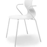 Elmar Flötotto Designer Stühle aus Polyrattan mit Armlehne 