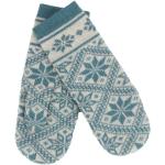 Reduzierte Graue Unifarbene FLOMAX Nachhaltige Damenhandschuhe aus Wolle Einheitsgröße für den für den Winter 