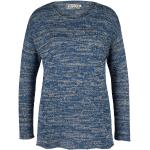 Blaue Oversize FLOMAX Nachhaltige Damenhoodies & Damenkapuzenpullover aus Wolle Größe L 