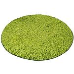 Grüne Floordirekt Runde Shaggy Teppiche aus Textil 