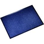 Blaue Rechteckige Schmutzfangmatten & Fußabtreter aus Kunststoff maschinenwaschbar 