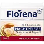 Mineralölfreie Florena Bio Nachtcremes 50 ml mit Shea Butter 1-teilig 
