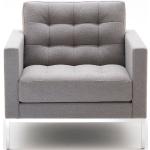 Knoll International Loungestühle aus Leder 
