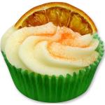 Florex - Badebutter-Cupcake mit Schafmilch, Orange 90 g