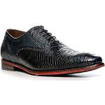 Blaue Gesteppte Business Floris van Bommel Hochzeitsschuhe & Oxford Schuhe mit Schnürsenkel aus Kalbsleder leicht für Herren 