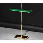 Grüne Moderne Flos Goldman LED Tischleuchten & LED Tischlampen mit Ländermotiv aus Messing mit USB Anschluss 