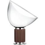 Braune Moderne Flos Taccia Runde Designer Tischlampen aus Bronze 