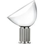 Silberne Moderne Flos Taccia LED Tischleuchten & LED Tischlampen aus Acrylglas Energieklasse mit Energieklasse D 