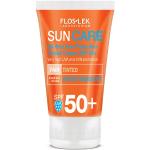Reduzierte Ölfreie FLOSLEK Creme Getönte Sonnenschutzmittel LSF 50 für das Gesicht 