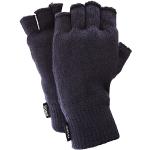 Floso® Halbfinger Herren Thermo Handschuhe(3M 40g) (Einheitsgröße) (Marineblau)