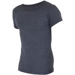Floso® Herren Thermo-Unterhemd, Kurzarm (Brustumfang: 91-97 cm (Medium)) (Dunkelgrau)