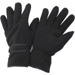Floso® Herren Thinsulate Winter-Handschuhe/Ski-Handschuhe/Thermo-Handschuhe/Fleece-Handschuhe (M) (Schwarz)