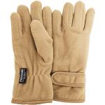 Floso® Mädchen Thinsulate Fleece Thermo-Handschuhe (4-8 Jahre) (Beige)