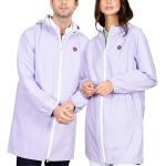 Violette Streetwear Wasserdichte Atmungsaktive Herrenjacken Größe XS für den für den Herbst 