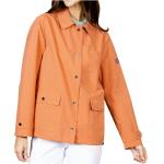 Orange Elegante Wasserdichte Mini Kurzjacken & Cropped-Jackets für Herren Größe M für den für den Herbst 