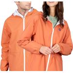 Orange Streetwear Wasserdichte Mini Regenjacken für Herren Größe M für den für den Herbst 