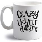 Flox Creative Crazy Ukulele Player | 284 ml Keramiktasse, keramik, Beidseitiges Bild