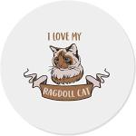 Flox Creative Magnet I Love My Ragdoll Cat