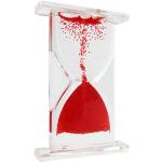 Rote TimeTex Sanduhren | Stundengläser aus Kunststoff 