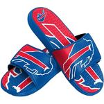 Foco Buffalo Bills NFL Colorblock Big Logo Gel Slide Blue red Badelatschen Hausschuhe - XL