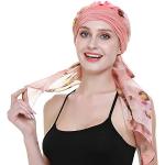 Peachfarbene Crinkle-Schals mit Pferdemotiv aus Seide für Damen Einheitsgröße für den für den Sommer 
